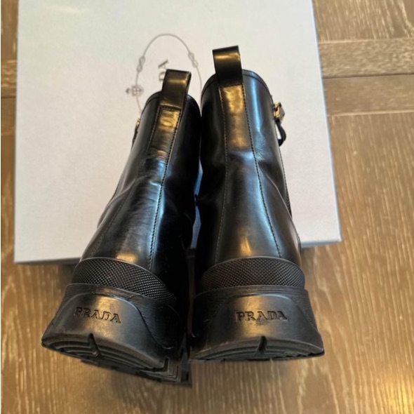 Prada Calzature Donna Combat Boots